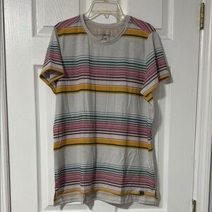 L.L. Bean Multicolor Striped Tee